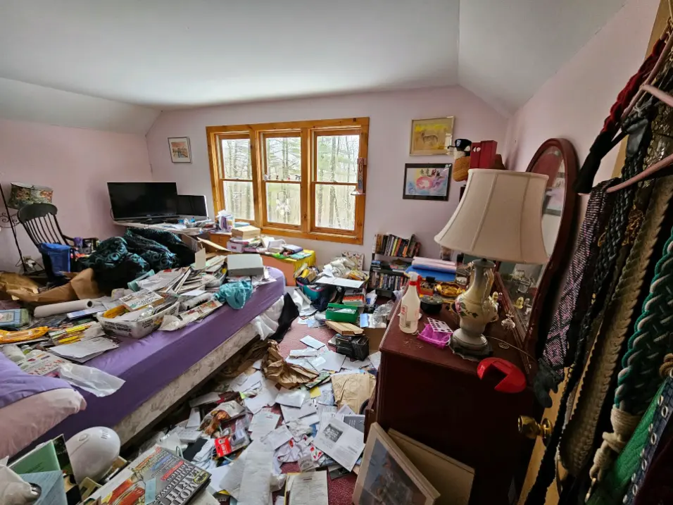 Residential Junk removal services in Litchfield CT Before Residential Junk removal services in Litchfield CT Before