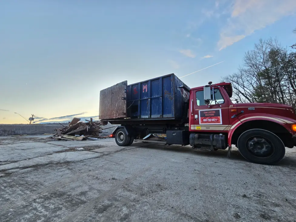 Junk Removal Truck by CM Carting Solutions