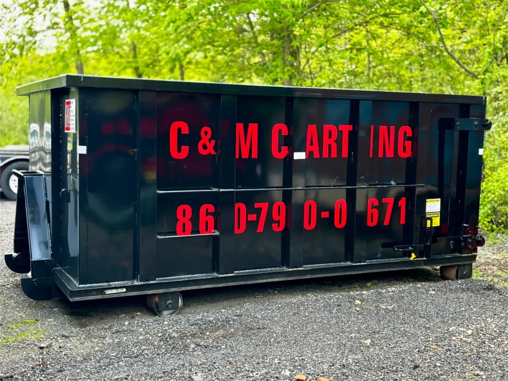 15-yard roll-off dumpster rental for our Litchfield clients and surrounding areas