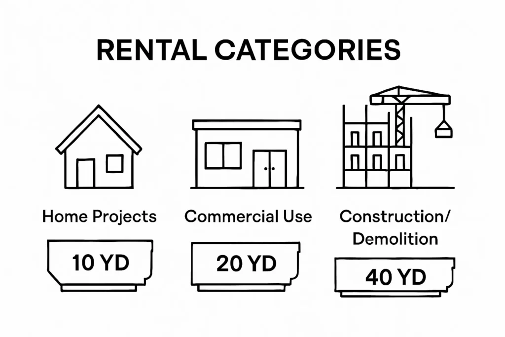 Infographic-comparing-10-20-and-40-yard-dumpsters-for-home-commercial-and-construction