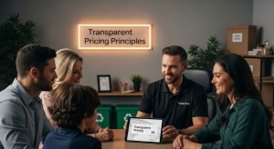 transparent junk removal pricing image